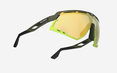 Превью  Велоочки RUDY PROJECT Defender Olive Matt, Линзы: Multilaser Yellow (SP520513-0000)